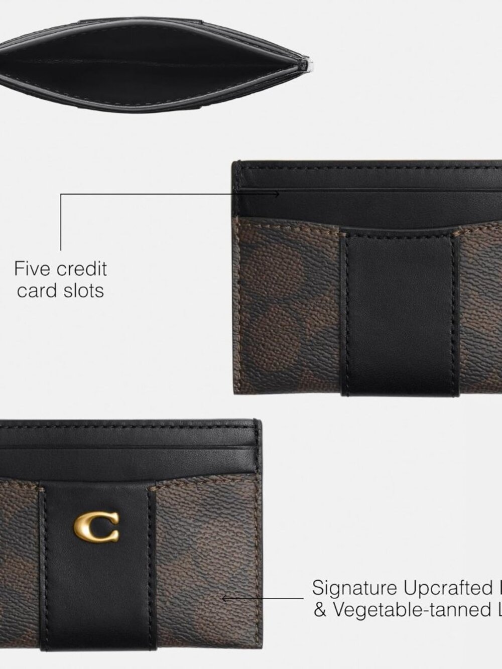 Coach Essential Card Case - Picture 3 of 5